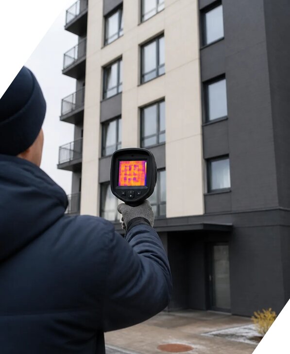Тепловизионное обследование зданий в Бийске от 5194 р. | ЭкспертизаРоссия
